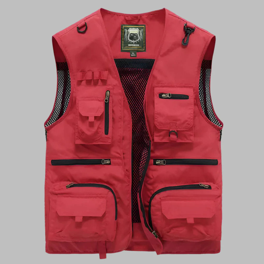 Multi-Pocket Summer Vest