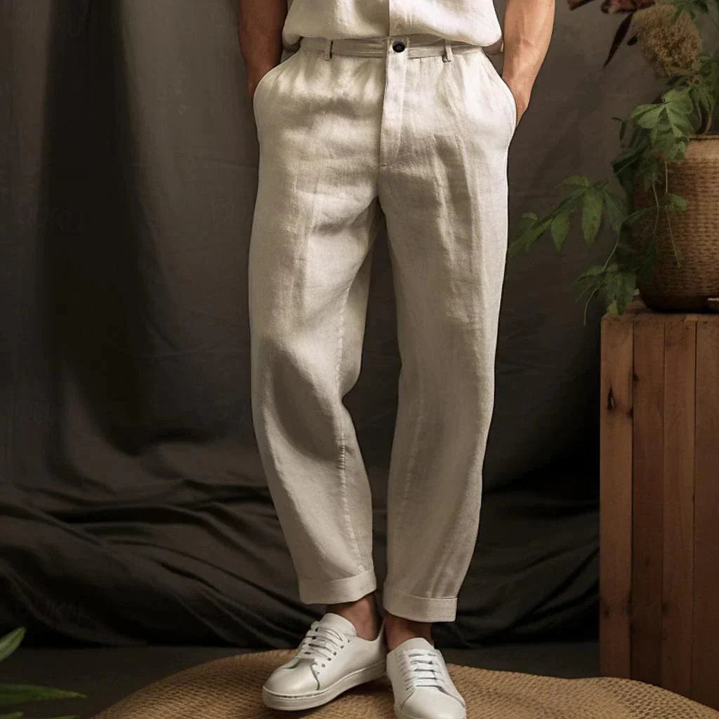 Paul&Marc｜Men's summer linen pants