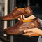 Mocasines ortopédicos para hombre: cómodos zapatos sin cordones con suelas que ofrecen sujeción, ideales tanto para looks informales como formales; zapatos ligeros