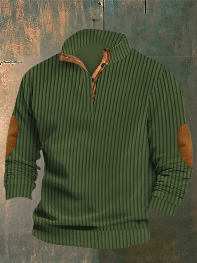 Elegante jersey de punto de inspiración retro