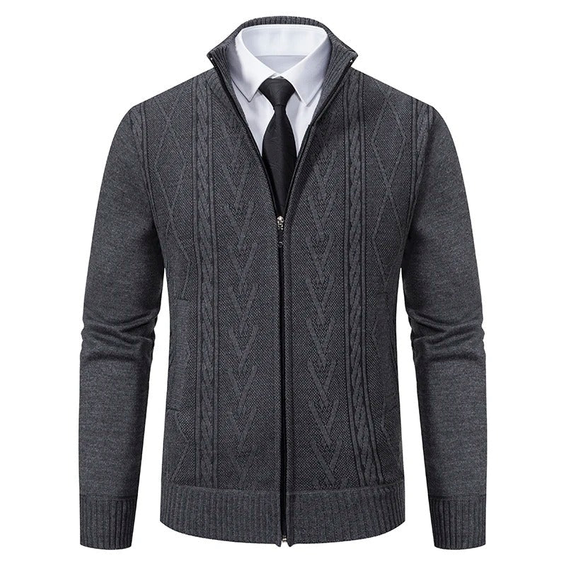 Cashmere knit sweater for men