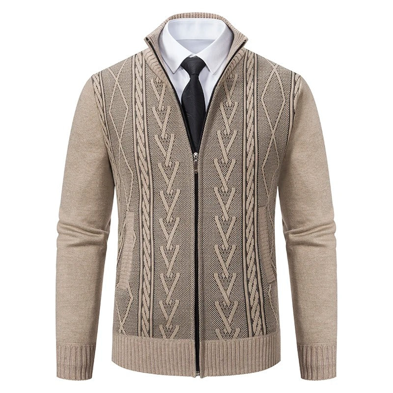 Jersey de punto de cachemira para hombre
