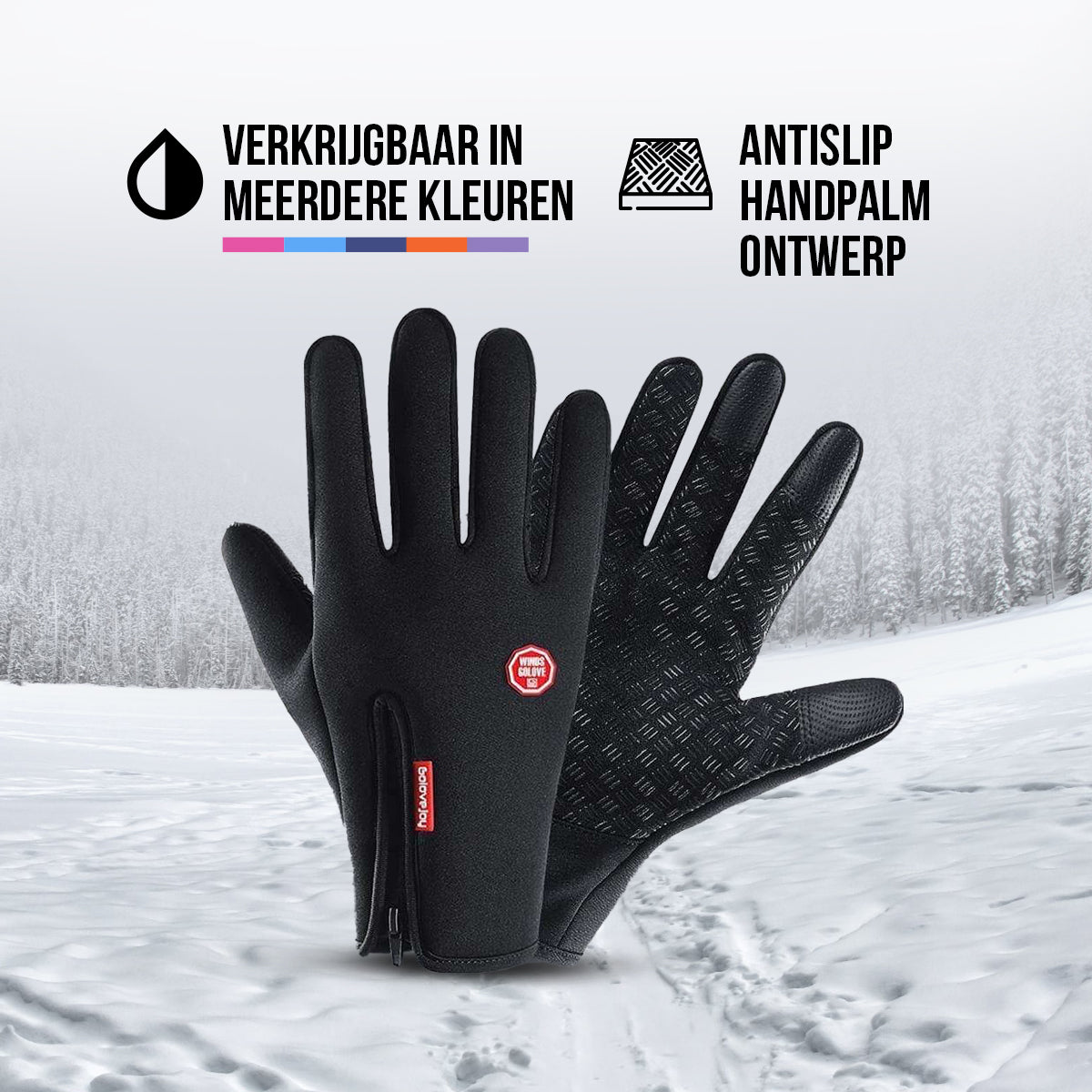 Image of Windproof Thermal Unisex Gloves