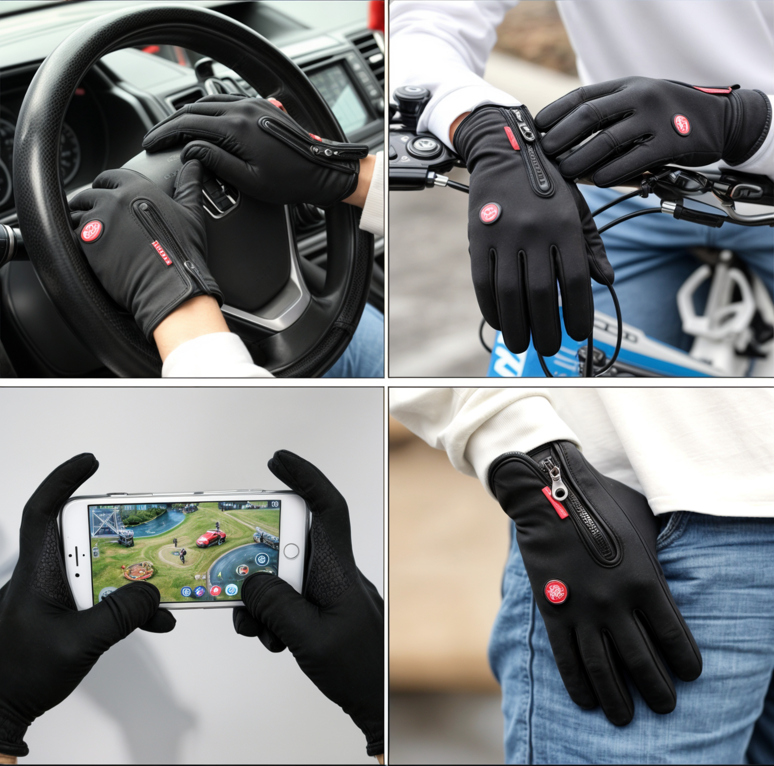 Image of Windproof Thermal Unisex Gloves
