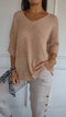 Women's ¾ Sleeve V-Neck Top