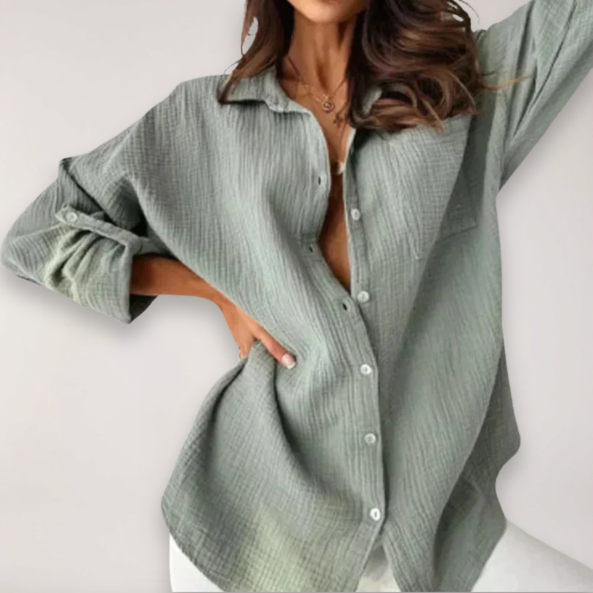 Image of Women's Button-Down Shirt