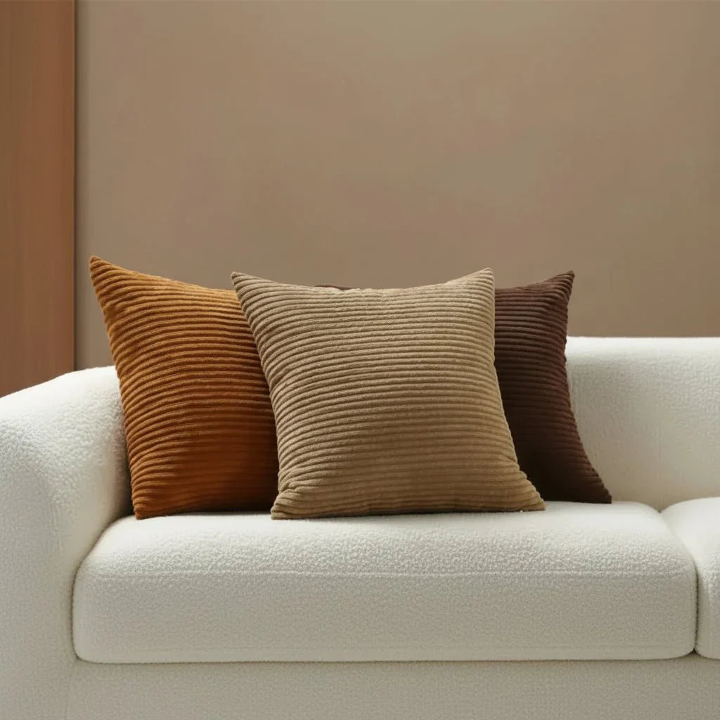 Image of Women's Corduroy Square Throw Pillow