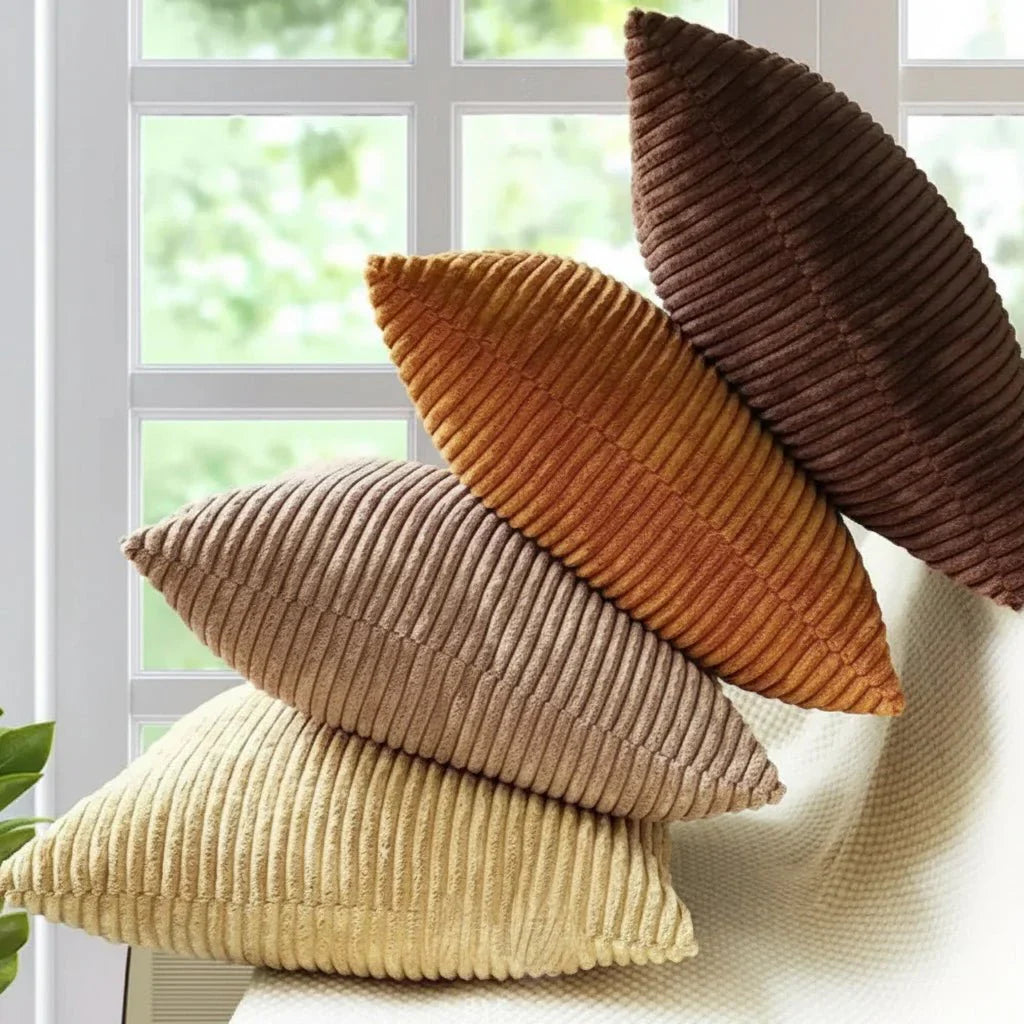 Image of Women's Corduroy Square Throw Pillow