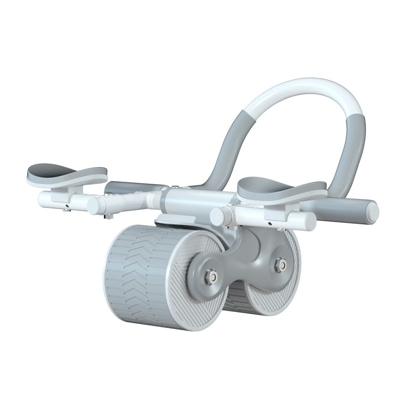 Image of Women's Double Wheel Ab Roller with Phone Holder