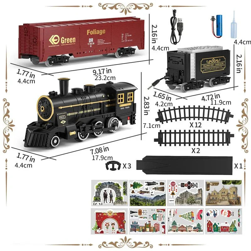 Image of Women's Electric Toy Train Set