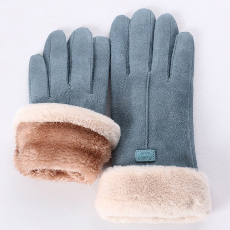 Image of Women's Fleece Lined Winter Gloves