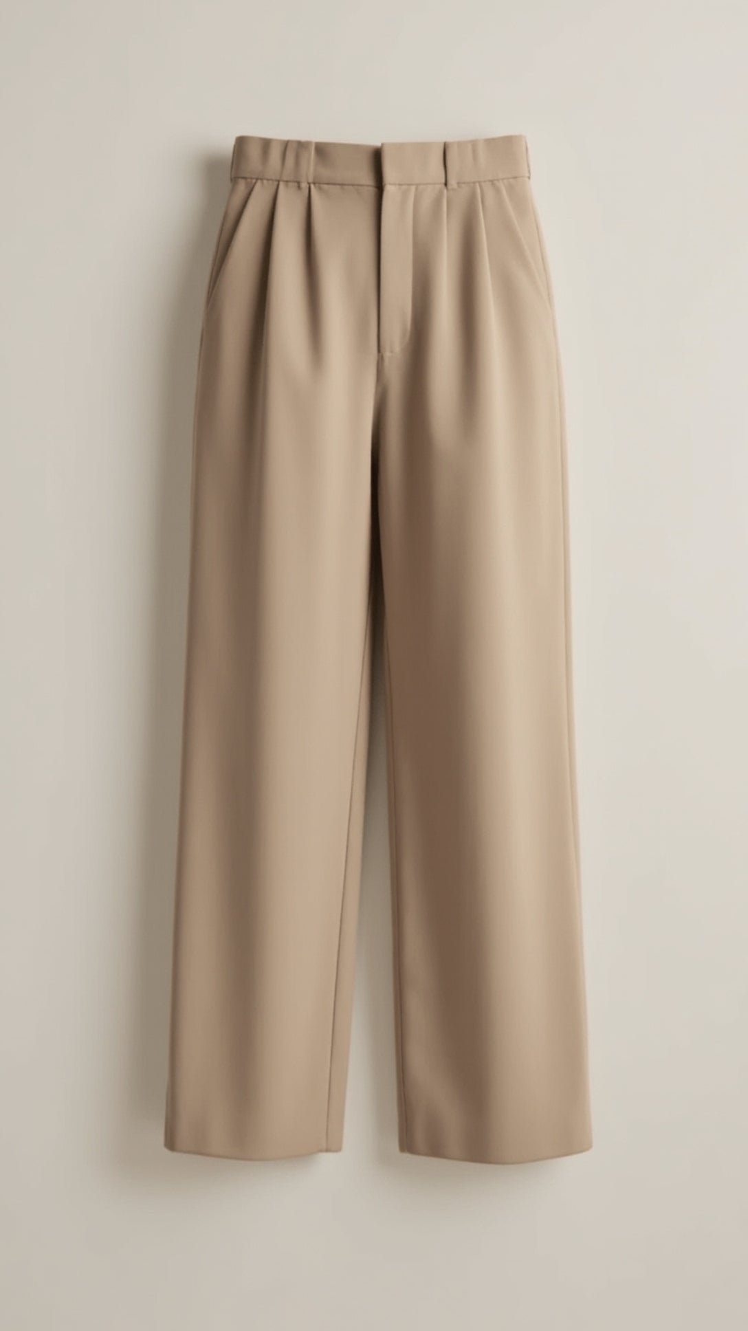 Image of Women's High-Waisted Pleated Wide Leg Pants