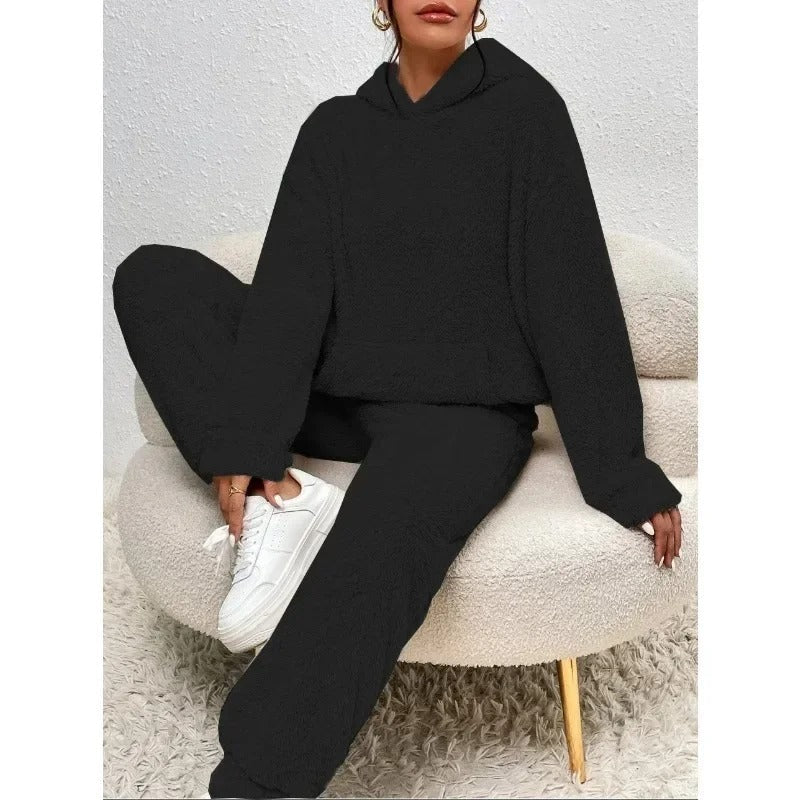 Image of Women's Hooded Loungewear Set