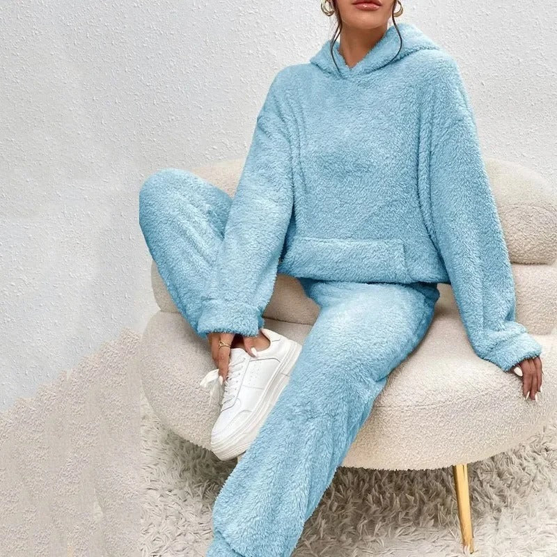 Image of Women's Hooded Loungewear Set