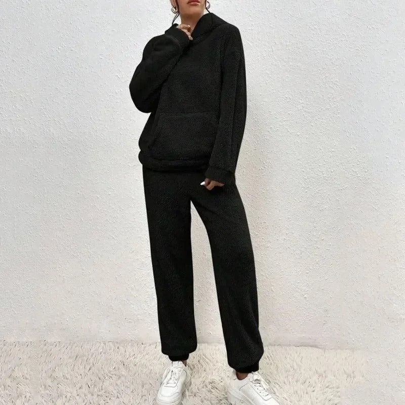 Image of Women's Hooded Loungewear Set