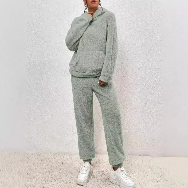 Image of Women's Hooded Loungewear Set