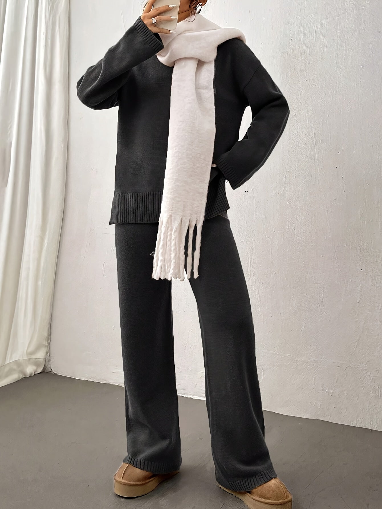Image of Women's Knit Two-Piece Set