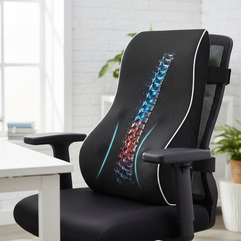 Image of Women's Lumbar Support Mesh Chair Back