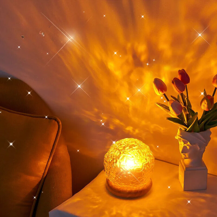 Image of Women's Projection Crystal Lamp