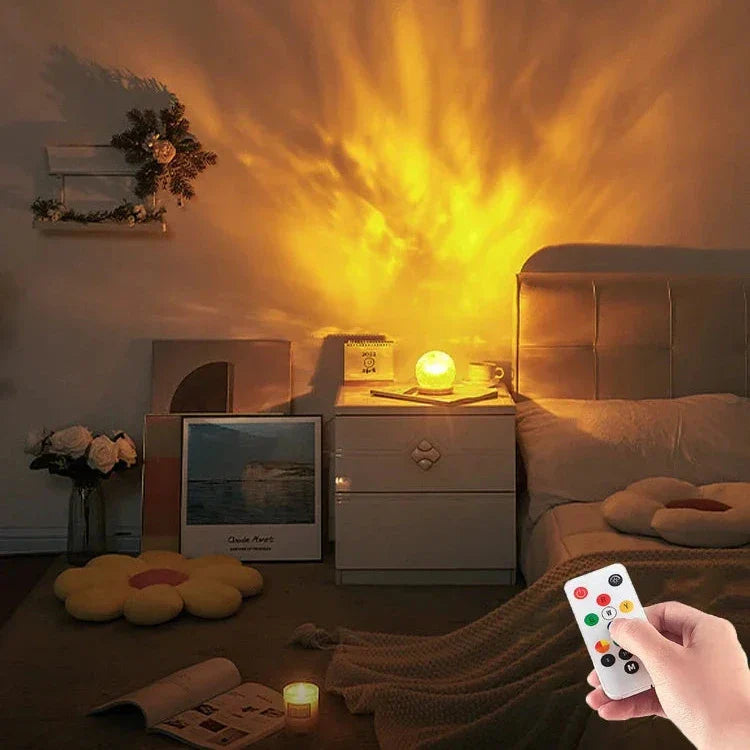 Image of Women's Projection Crystal Lamp
