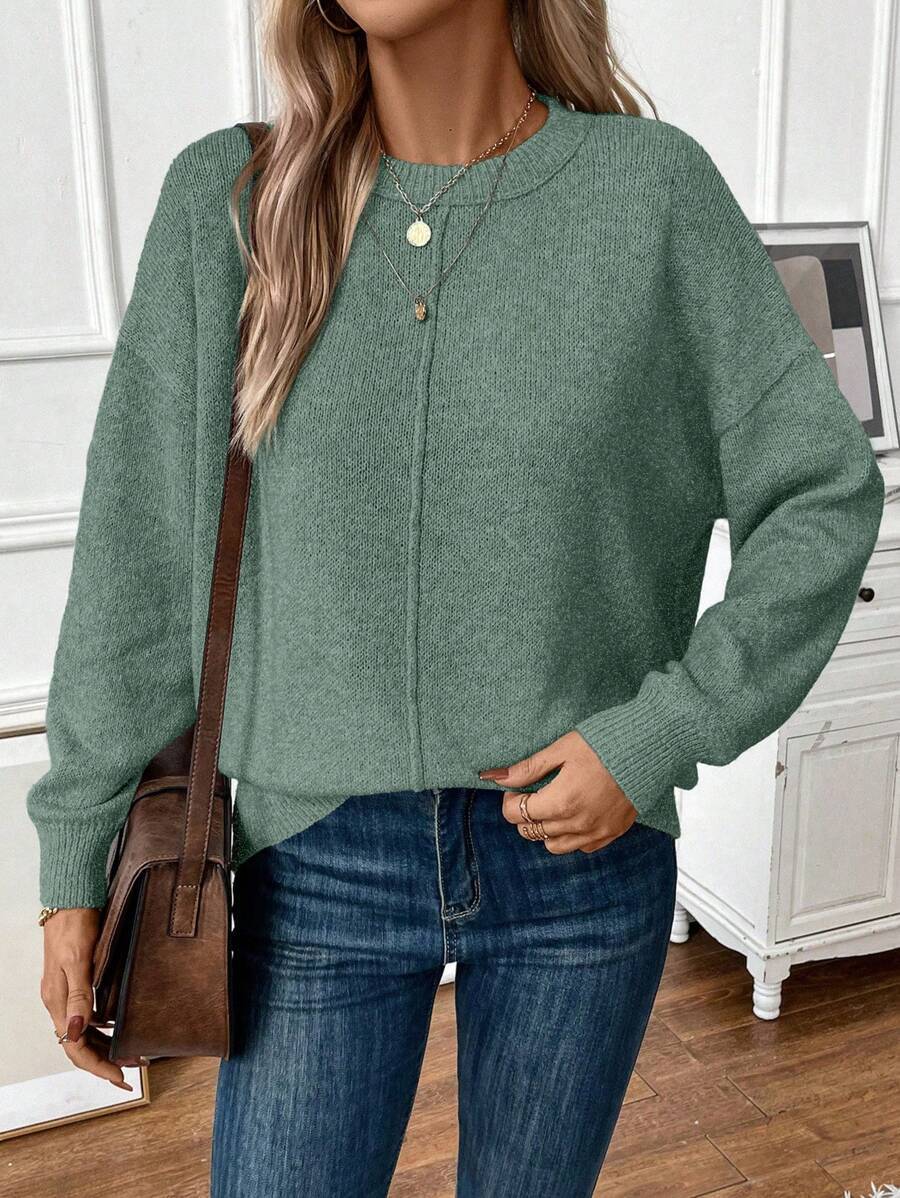 Image of Women's Relaxed Fit Crewneck Sweater