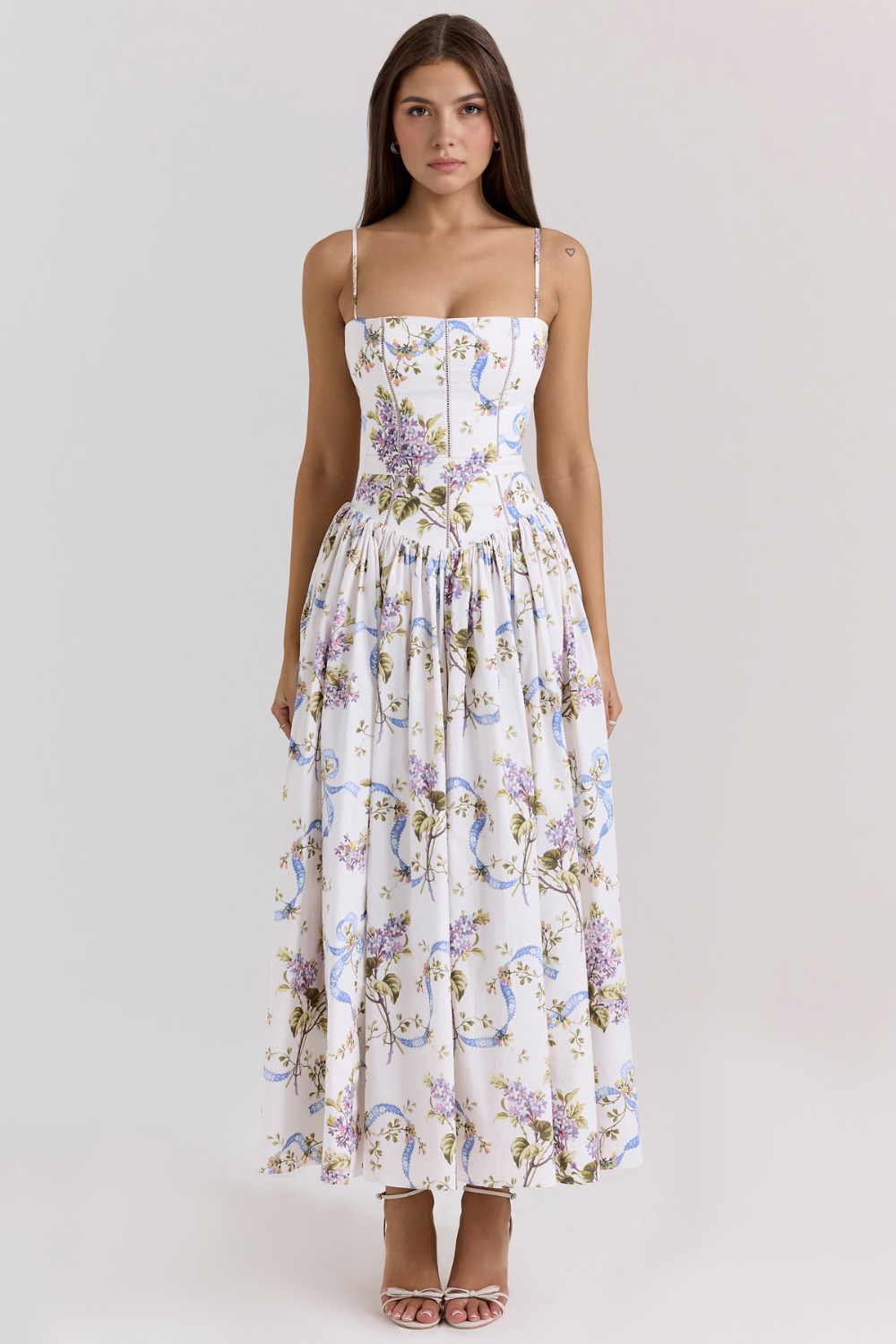 Image of Women's Sleeveless A-Line Maxi Dress