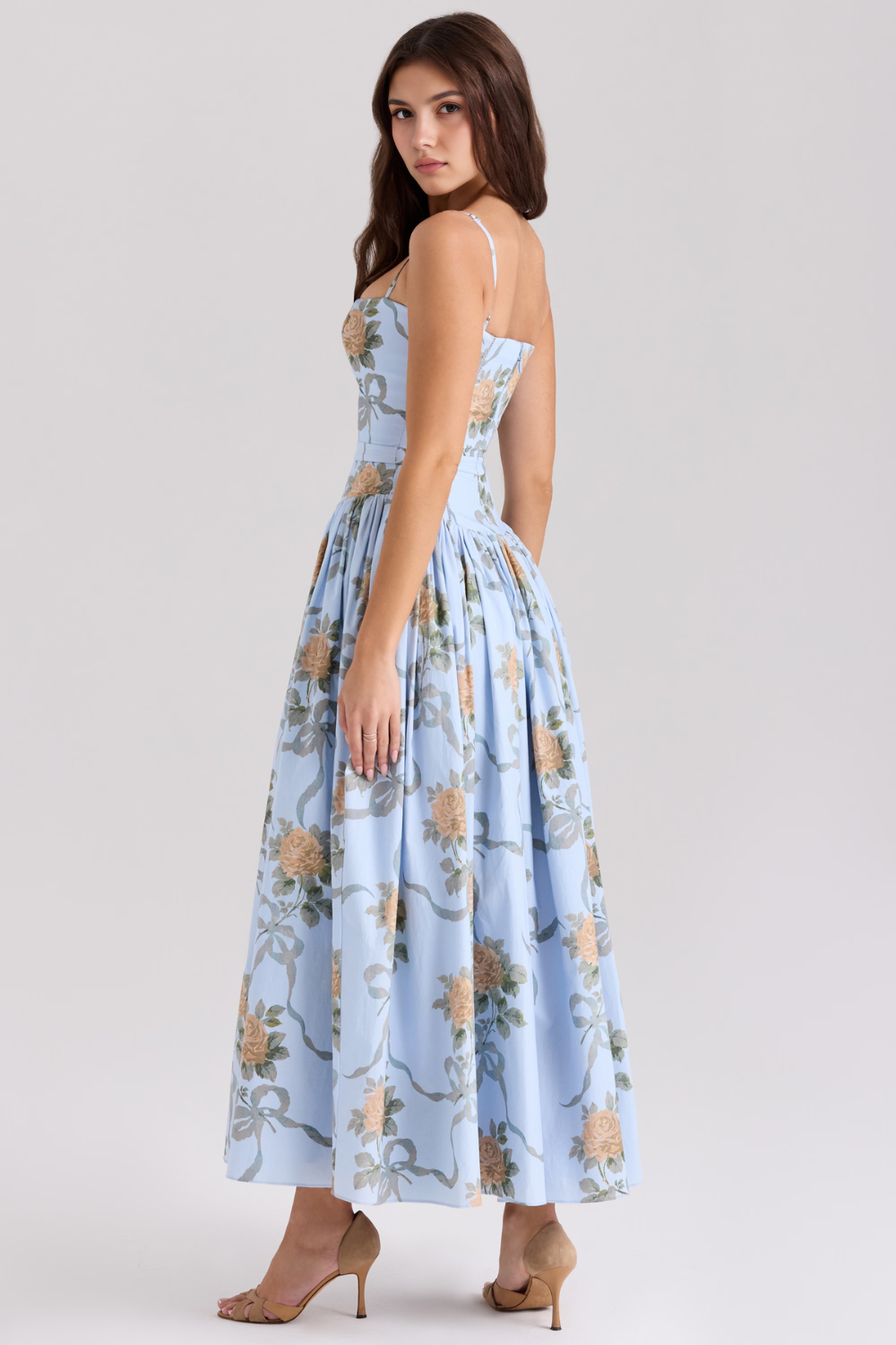 Image of Women's Sleeveless A-Line Maxi Dress