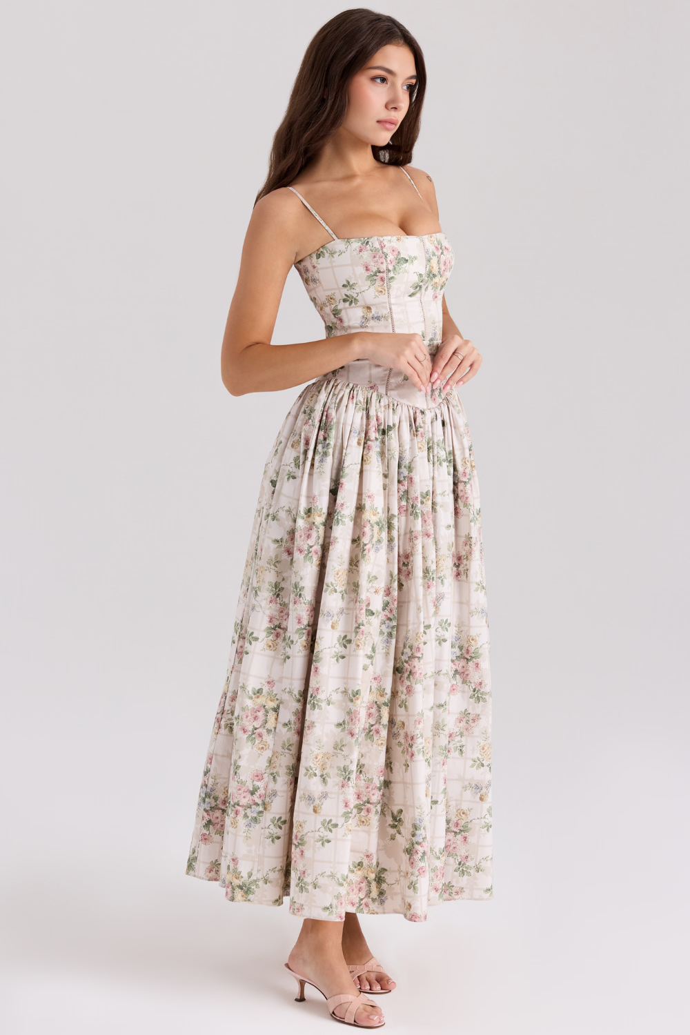 Image of Women's Sleeveless A-Line Maxi Dress