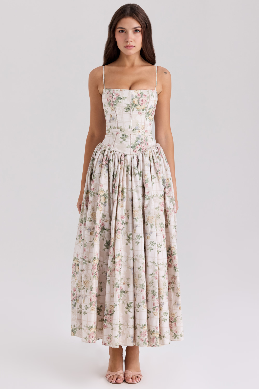 Image of Women's Sleeveless A-Line Maxi Dress