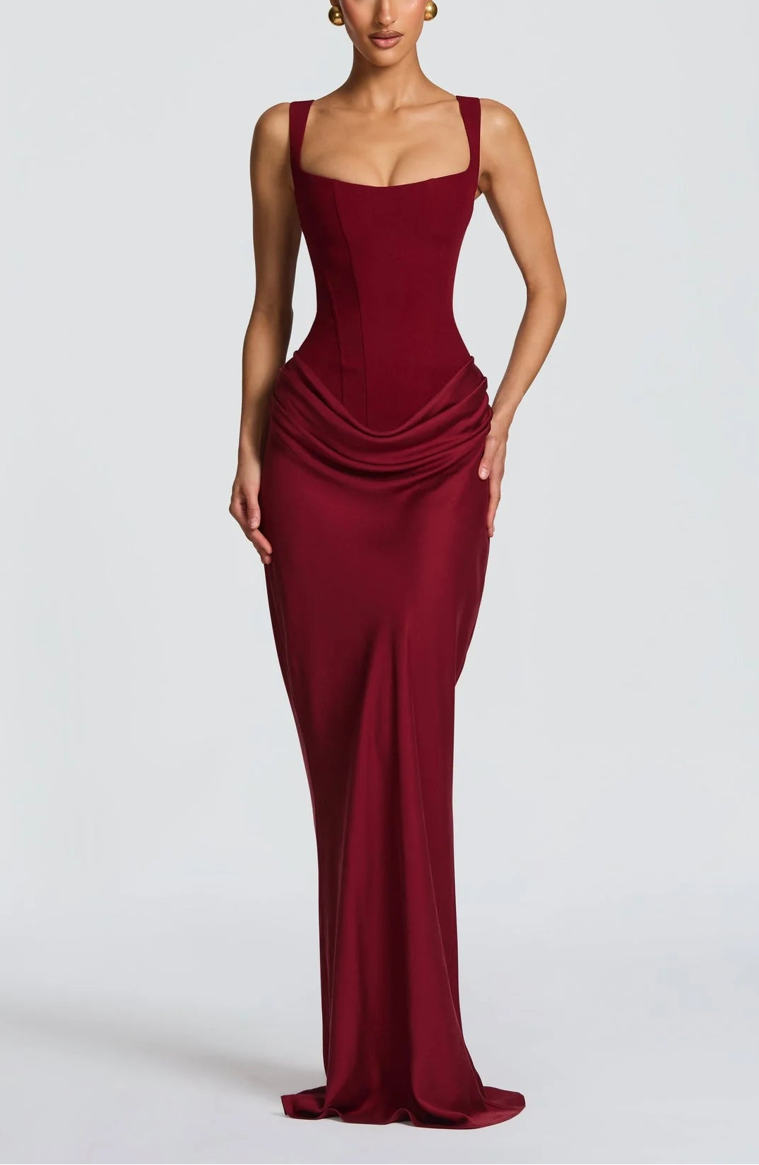 Image of Women's Sleeveless Bodycon Midi Dress