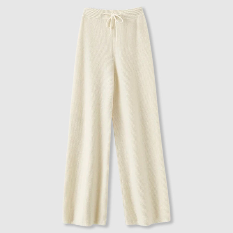 Image of Women's Wide-Leg Cashmere Pants