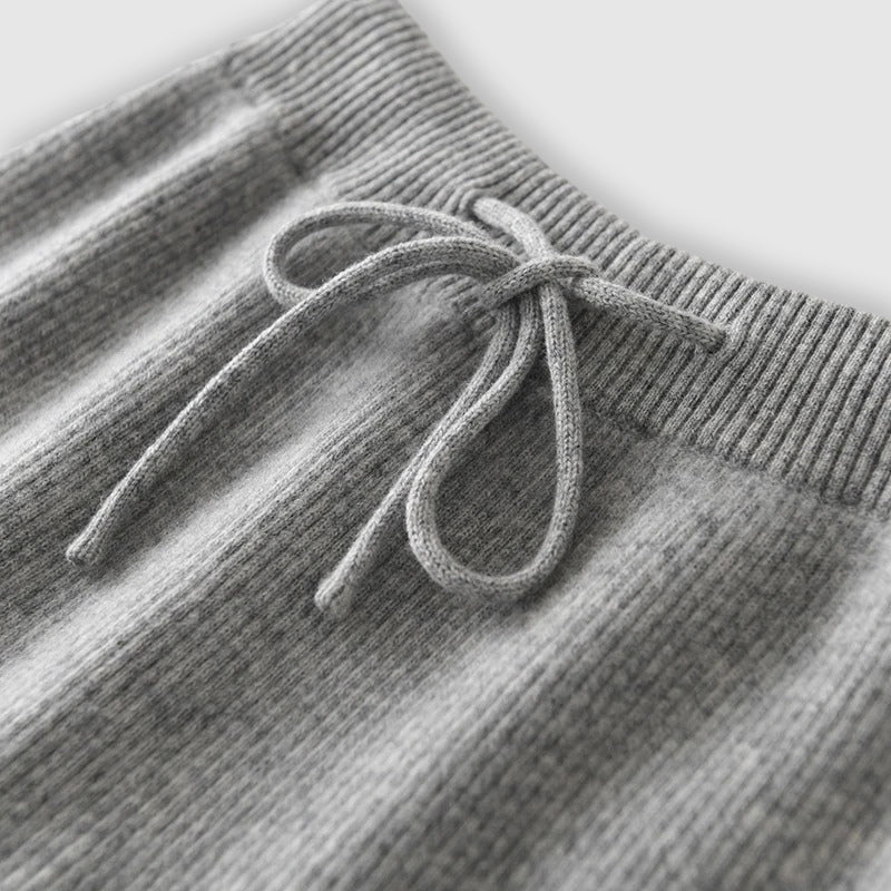 Image of Women's Wide-Leg Cashmere Pants