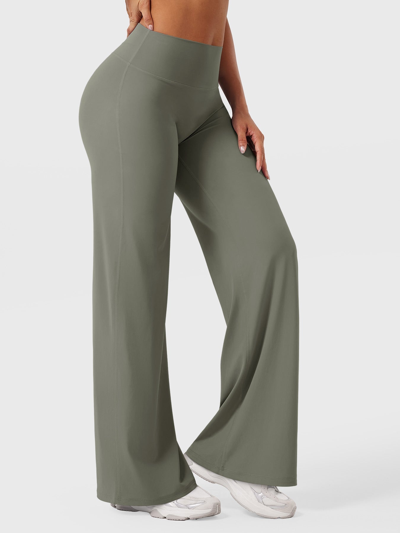 Image of Women's Wide Leg Yoga Pants